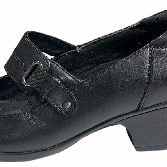 Clarks Leather Slip-on Mary Janes Ingalls Siene 5.5M 0482 - Picture 12 of 13